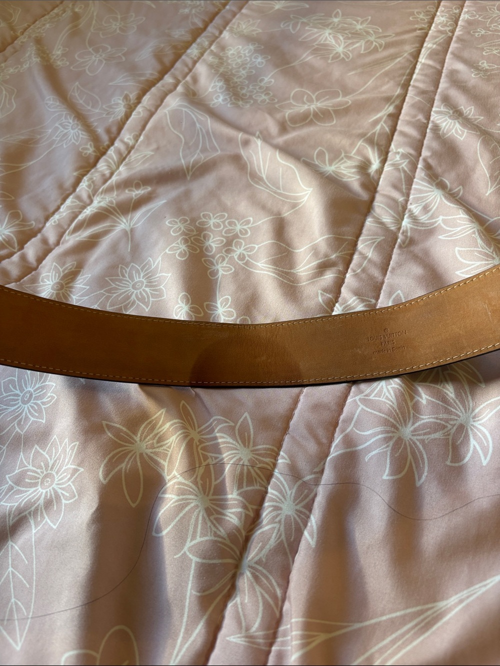 Louis Vuitton M9608 Logo Canvas Belt Size 90/36 - Picture 11 of 13
